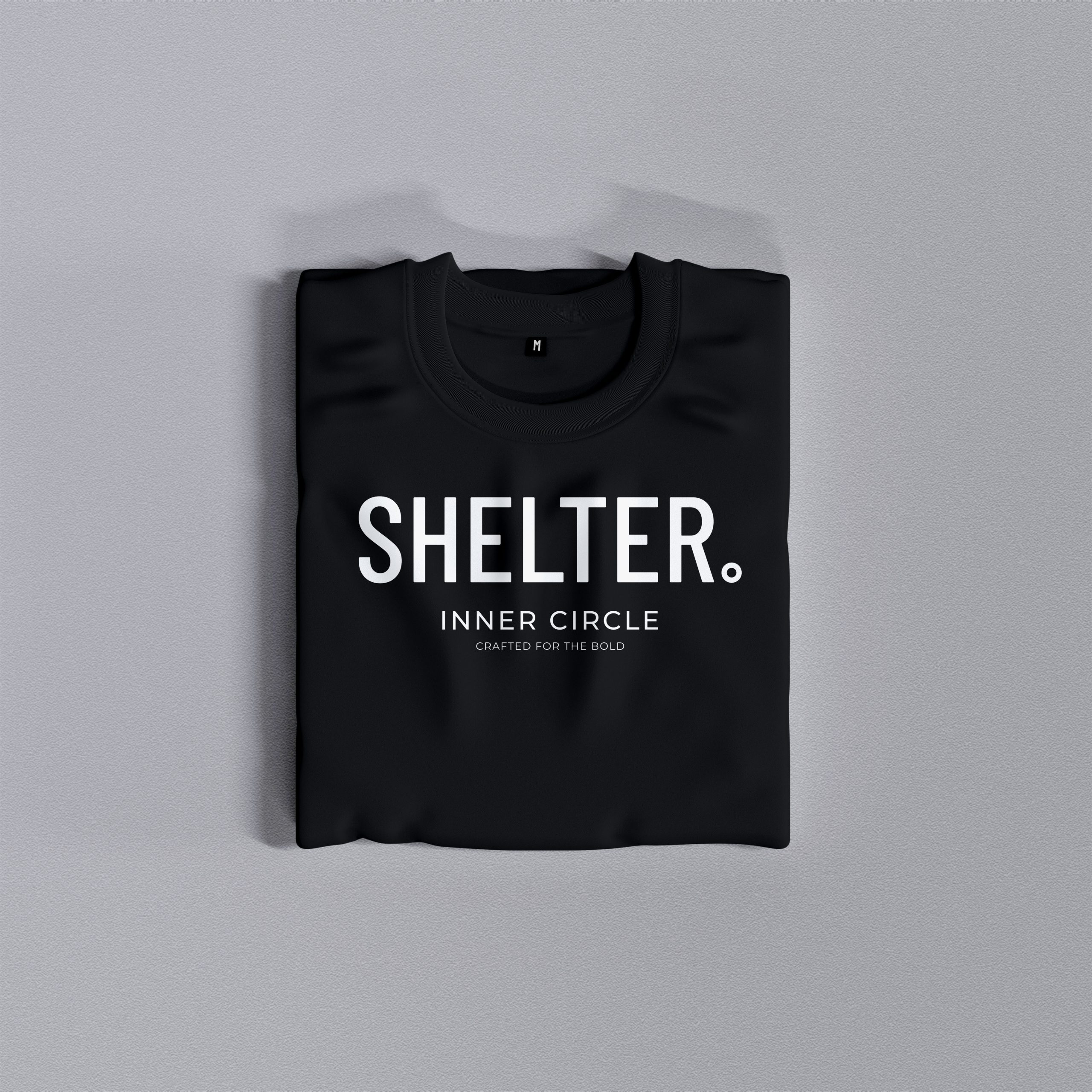 Shelter Orgin T-Shirt - Deep Black - obrazek 3