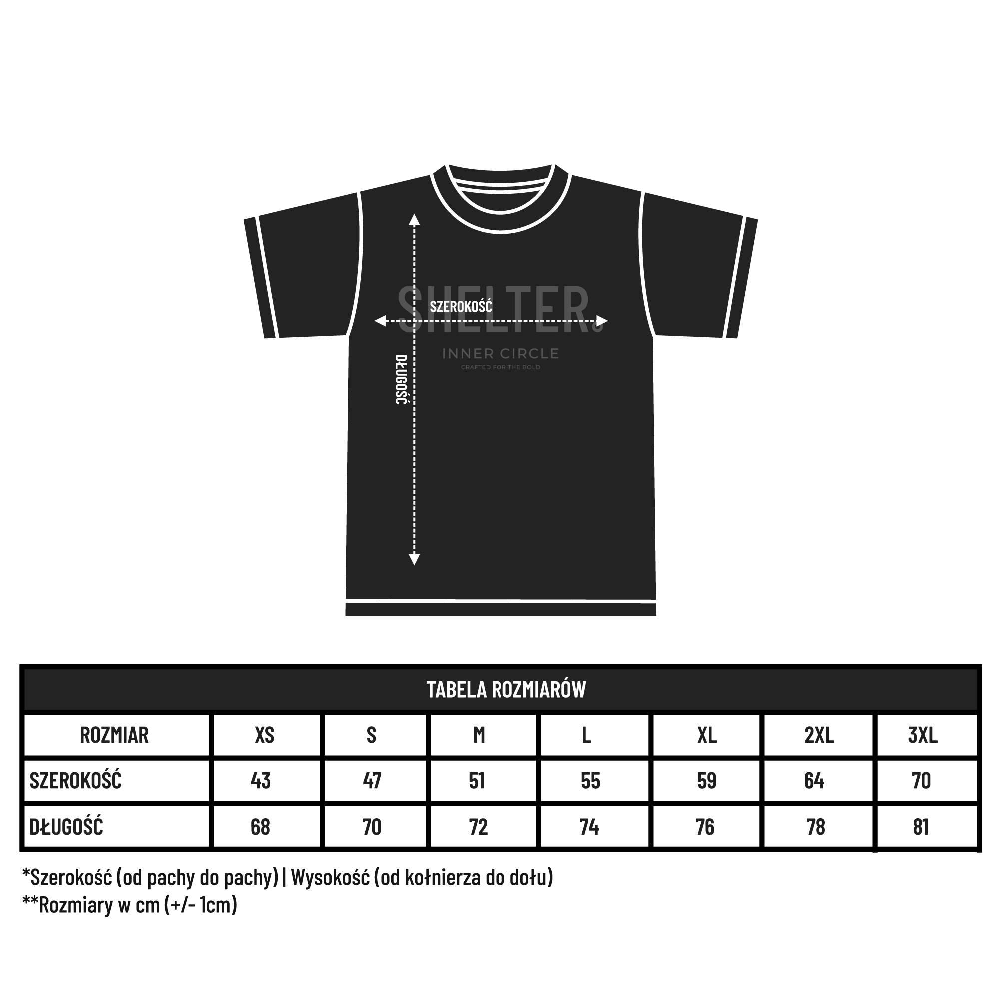 Shelter Orgin T-Shirt - Deep Black - obrazek 5